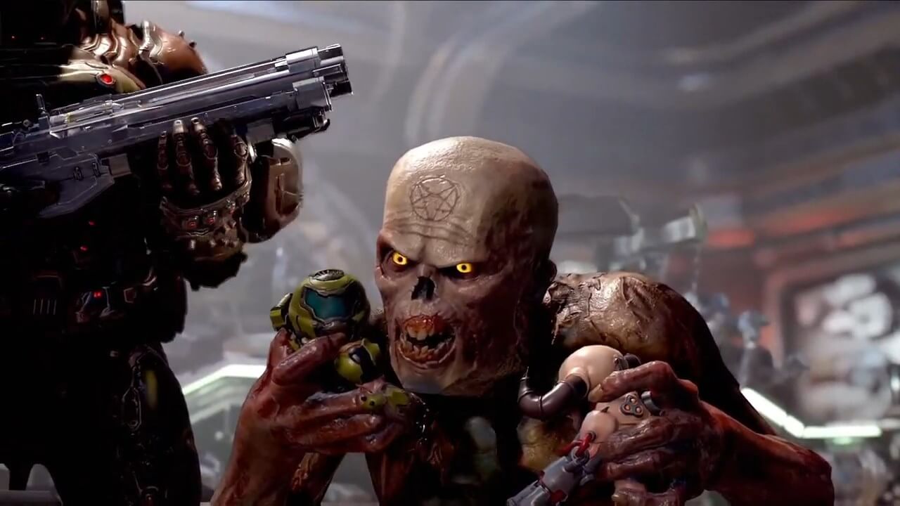 DOOM Eternal - геймплей игры Windows